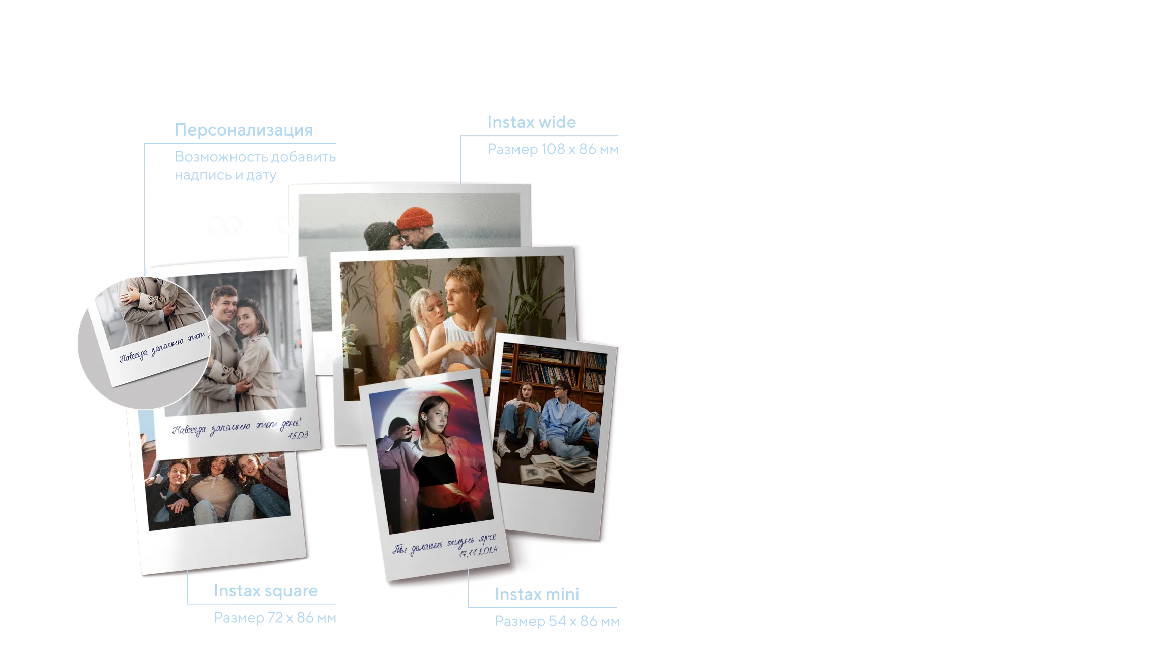 Фото polaroid, instax
