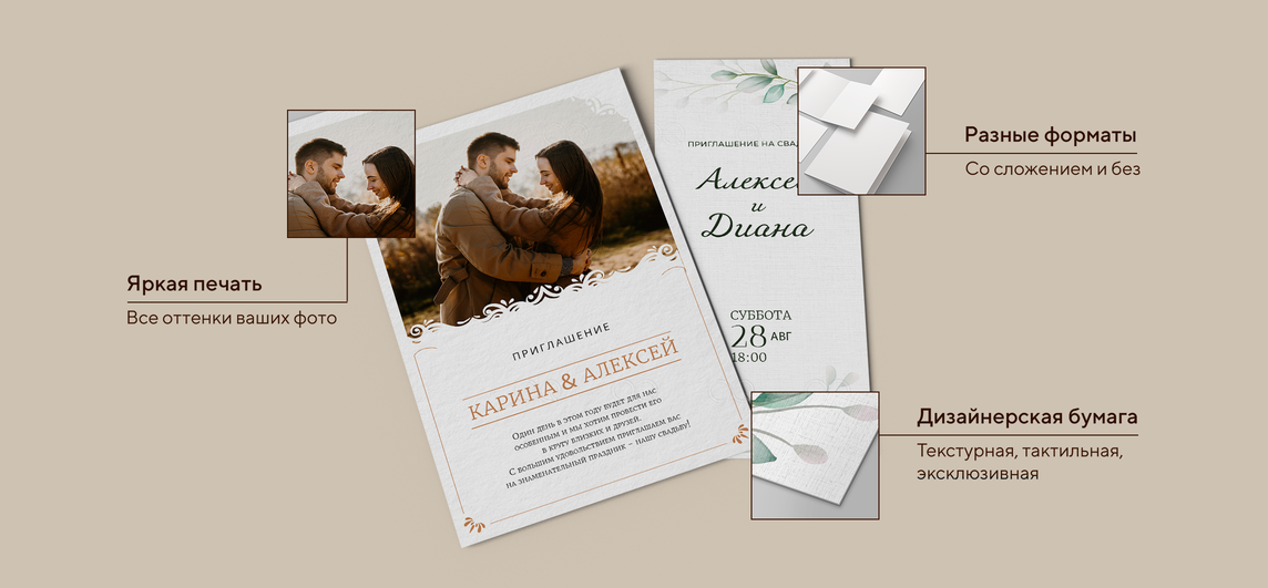 7 трендов в свадебной типографике: приглашения не из бумаги и новые ленты | Блог Саши Метелёвой