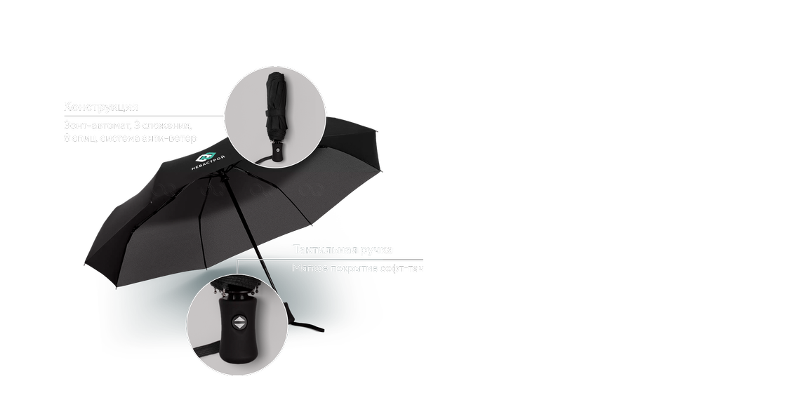 Зонт складной