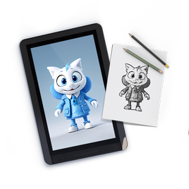 Создание иллюстраций, маскотов