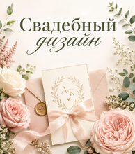 Графический дизайн для свадебных торжеств