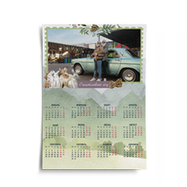 Календарь с фото перекидной А4: изготовление и печать на заказ в NetPrint