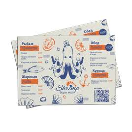 Одноразовое меню