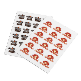 Фигурные стикеры